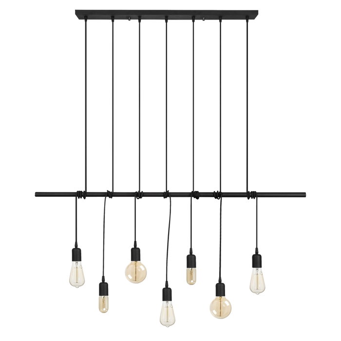Opviq Salkım - 3101 Lámpara de araña negra ajustable Opviq Salkım - 3101 Lámpara de araña negra ajustable